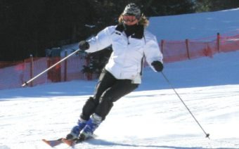 White Skier