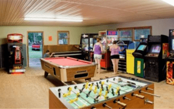 Shore Forest Campground Game Room