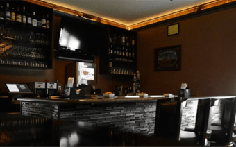 The bar at the 220 House