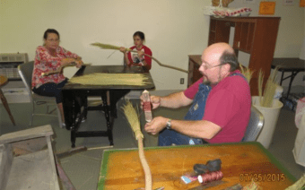 Broom-making
