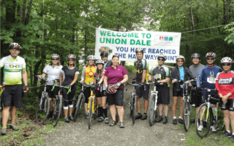A bike trip sponsored by the rail-trail council