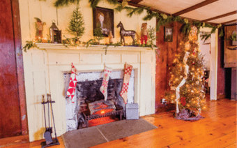 Interior at Christmas