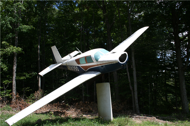 Plane display at Eagles Mere Air Museum
