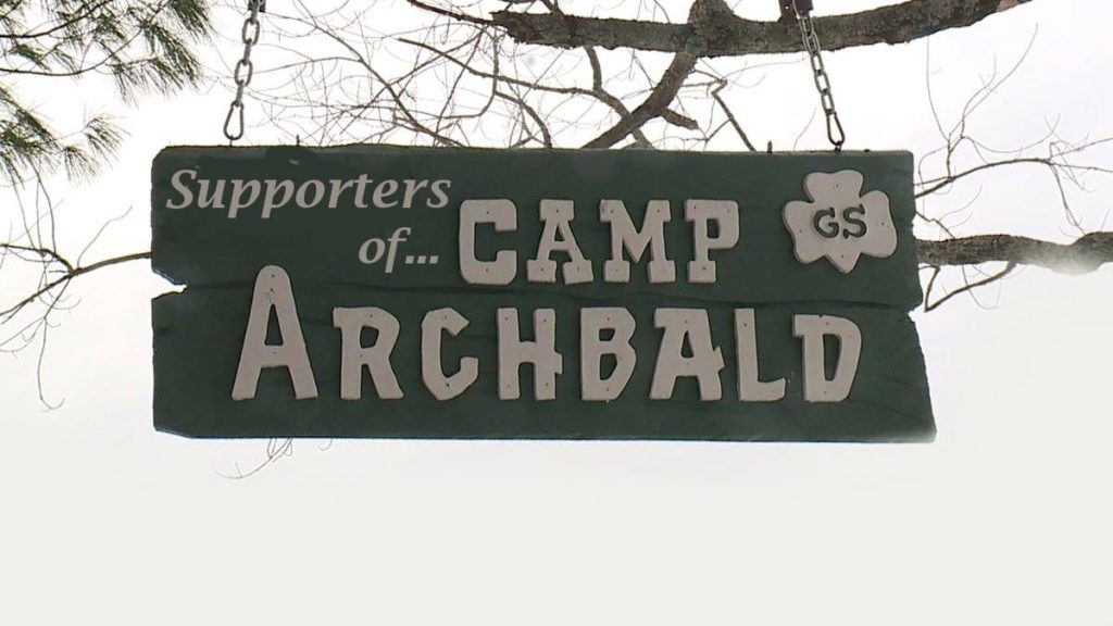 Supporters of Camp Archbald
