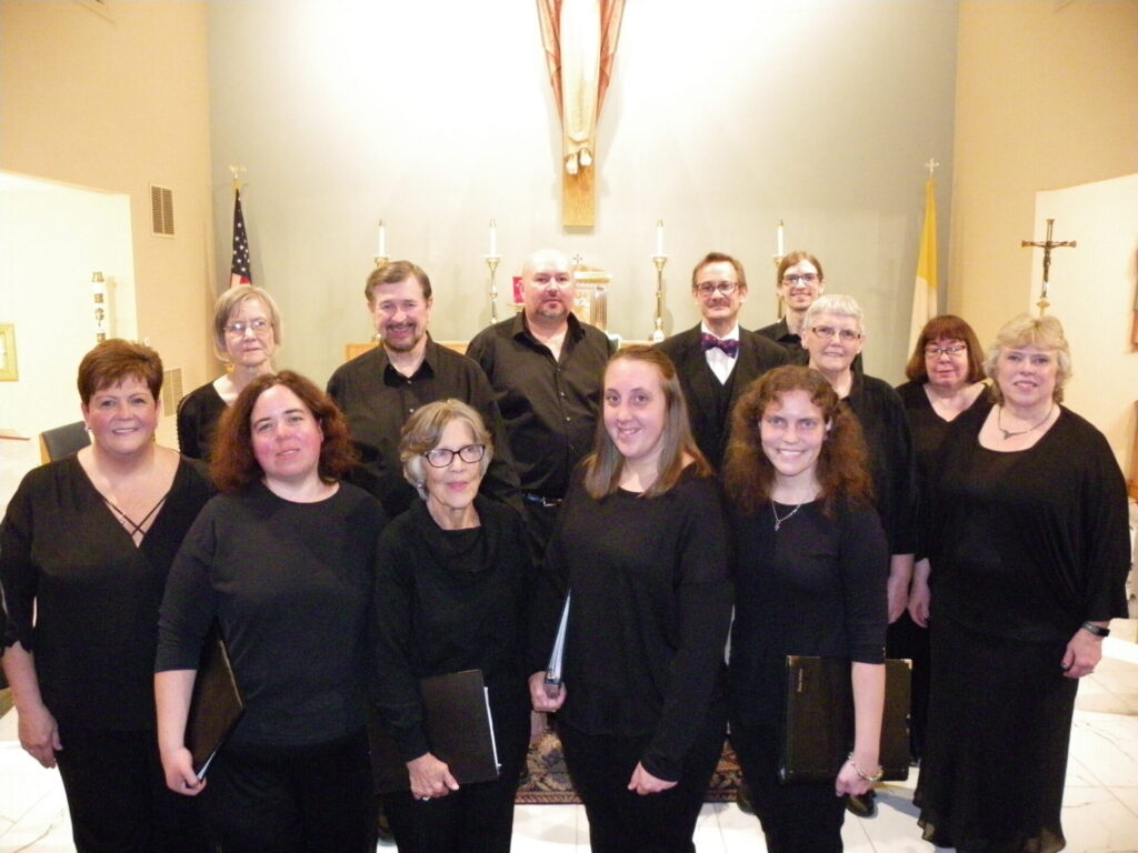 Singers from the Wyoming County Chorale