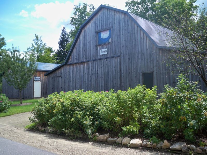 Historic barn owned by the Sullivan County Historical Society